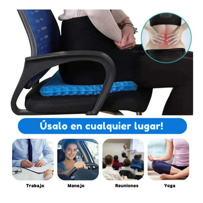 Cojín Ergonómico con Suspensión del Coxis